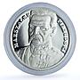 Poland 100000 zlotych Jozef Pilsudski Y#201 Politics proof silver coin 1990