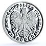 Poland 100000 zlotych Tadeusz Kosciuszko Y#200 Horseman proof silver coin 1990