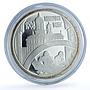Romania 10 lei Printed Book KM-245 Targoviste Monastery Church silver coin 2008