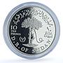 Sudan 10 pounds International Year Disabled Persons KM-88 proof silver coin 1981