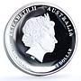 Australia 1 dollar Year Snake High Relief Lunar Series 2 proof silver coin 2013