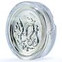 Australia 1 dollar Year Snake High Relief Lunar Series 2 proof silver coin 2013