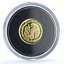 Mexico 1/20 onza Teocuitlatl KM-642 Crafts Melting Aztec proof gold coin 1999