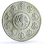 Mexico 2 onzas Libertad Angel of Independence KM-614 Bullion silver coin 1998