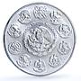 Mexico 2 onzas Libertad Angel of Independence KM-614 Bullion silver coin 1998