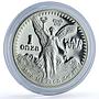 Mexico 1 onza Libertad KM-494.2 w/ Custom Olympic Rings proof silver coin 1990