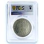 Greece 100 drachmai Revolution 21 April 1967 KM-94 MS 66 PCGS silver coin 1970