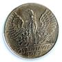 Greece 100 drachmai Revolution 21 April 1967 KM-94 MS 66 PCGS silver coin 1970