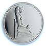Egypt 5 pounds Thutmose III KM-826 Treasures Statue PR 68 PCGS silver coin 1994