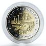 Ukraine 5 hryvnias Sevastopol city sea ​​trading fishing port bimetal coin 2018