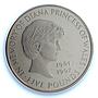 Great Britain 5 pounds Princess Diana Wales KM-997 PR 69 PCGS CuNi coin 1999