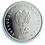 Armenia 100 dram Chess Olympiad Yerevan KM-64 PR 69 PCGS .999 silver coin 1996