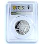Benin 500 francs Vreneli Swiss Gold Coinage KM-A48 PR 70 PCGS silver coin 1997