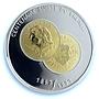Benin 500 francs Vreneli Swiss Gold Coinage KM-A48 PR 70 PCGS silver coin 1997