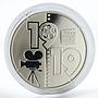 Ukraine 5 hryvnias 100th of Odessa Film Studio cinema nickel coin 2019