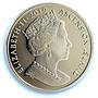 Ascension Island 1 crown 1st Man on Moon KM-49 Space PR 68 PCGS silver coin 2019