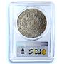 France 1 ecu Louis XV Bayonne KM-486.12 Gad-321 AU 58 PCGS silver coin 1735 L