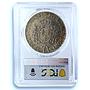 France 1 ecu Louis XVI Pau Cow Mark KM-572 Gad-356a AU PCGS silver coin 1791 I