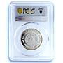 Cape Verde 25 escudos Jesus Christ KM-46 Religion PR 69 PCGS silver coin 2006