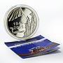 Belarus 20 rubles 60th Victory in Great Patriotic War silver coin 2005