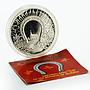 Belarus 20 rubles Smith Craft horseshoe proof silver coin 2010
