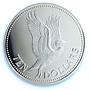 Barbados 10 dollars Elizabeth II KM-36a Pelican Bird PR 70 PCGS silver coin 1983