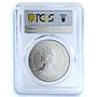 Caribbean 10 dollars Test Match West Indies Sri Lanka PR68 PCGS silver coin 1997