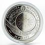 Belarus 20 rubles The Constitution ship proof silver coin 2010