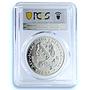 Bosnia 750 dinara Black Bear KM-27 Preserve Planet PR 69 PCGS silver coin 1994