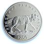 Bosnia 750 dinara Grey Wolf KM-26 Preserve Planet PR 68 PCGS silver coin 1994