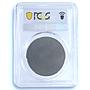 Cook Is. 5 dollars Moon KM-680 Space Apollo 11 Luna III MS 70 PCGS Ag coin 2009