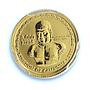 Cambodia 3000 riels Angkor Wat Temple KM-99 Wonders MS 70 PCGS gold coin 2001