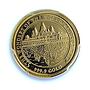 Cambodia 3000 riels Angkor Wat Temple KM-99 Wonders MS 70 PCGS gold coin 2001