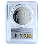 France 100 francs Terre Adelie D Urville Sea Lion PR 69 PCGS silver coin 1992