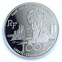 France 100 francs Terre Adelie D Urville Sea Lion PR 69 PCGS silver coin 1992