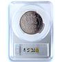 Dahomey Benin 1000 francs Independence KM-4.1 Femme Somba PR68 PCGS Ag coin 1971