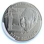 Cook Islands 50 dollars Churchill KM-11 Big Ben PR 67 PCGS silver coin 1974