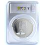 Cook Islands 5 dollars Hole in One PGA Tour Golf PL 69 PCGS silver coin 2013