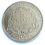 France 5 francs Second Republic Pattern Dantzell Maz-1273a SP 62 PCGS coin 1848
