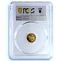 Congo Democratic 20 francs Ferrari KM-144 Logo Horse PR 69 PCGS gold coin 2004