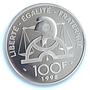 France 100 francs Condorcet KM-1201 Revolutionary PR 70 PCGS silver coin 1998