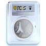 France 10 euros Gustave Eiffel Architecture Tower PR 68 PCGS silver coin 2009