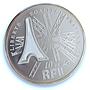 France 10 euros Gustave Eiffel Architecture Tower PR 68 PCGS silver coin 2009