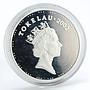 Tokelau 5 tala Portugese Escudo proof silver coin 2002