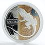 Niue 2 dollars Venerable Collared Lizard proof silver coin 2013