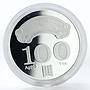 Taiwan 100 dollars 100th Anniversary of Republic China silver coin 2011