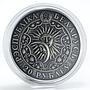 Belarus 20 rubles Zodiac Libra Swarovski silver coin 2013