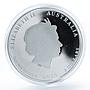 Australia 2 dollars Year of the Tiger Lunar Calendar Series II silver proof 2010