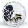Cook Islands 10 dollars Henry Ford The Tin Lizzy car gilded silver coin 2008