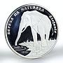 Guinea-Bissau 20000 pesos Defense of Nature Elephant silver coin 1993